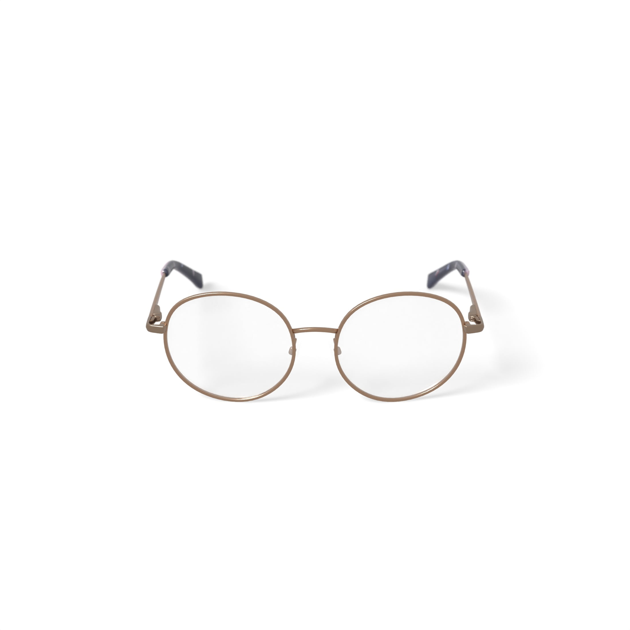Nautica Youth NGO107 Prescription Eyeglasses with Case, Shiny Nude