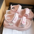 thumbnail image 5 of Girls' Sandals, Open Toed Princess Flat Sandals, Summer Beach Soft Soled Sandals, Children/Toddlers, 5 of 7