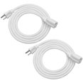 thumbnail image 1 of DEWENWILS Rallonge de 6 Pieds, Câble d'Alimentation 16 AWG SJTW Résistant aux Intempéries pour Utilisation Intérieure et Extérieure, Prises de Terre à 3 Broches, 1 of 5