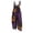 Purple, variant on Stralyhd Halloween Womens Overalls Halloween Holiday Sleeveless Jumpsuit Festival Gathering Jumpsuits with Pockets Spooky Horror Print Long Pants Black 3XL