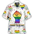 thumbnail image 3 of Camisas hawaianas con orgullo estadounidense LGBT en 3D, camisa hawaiana de verano, regalo para LGBT, moda callejera, camisas florales para gays y lesbianas, top genial, 3 of 5