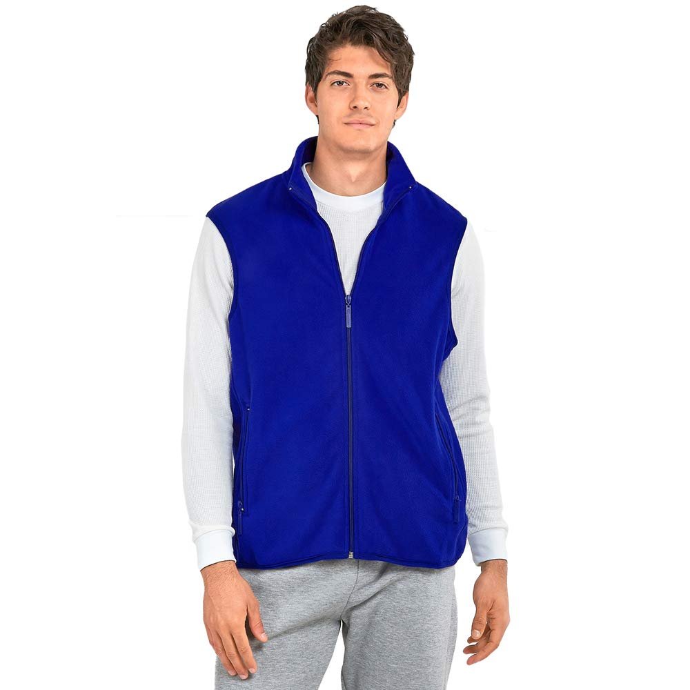 DailyWear Mens Full-Zip Plush Polar Fleece Vest - image 4 of 4