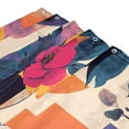 thumbnail image 3 of Yayeee Shower Curtain with Hooks 72"x72" Waterproof Fabric Bathroom Hanging Decor, Flowers Pattern Style, 3 of 5