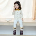 thumbnail image 6 of GYRATEDREAM Toddler Baby Cable Knit Ankle Leggings Pants Footless Winter Tight Stockings for Girls 6-12 Months, 6 of 6