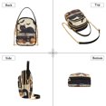 thumbnail image 3 of FORMRS Crossbody Bag for Women Quilted Travel Shoulder Cell Phone Purse with Chain Strap Handbag, Halloween Cat, 3 of 7