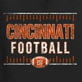 thumbnail image 6 of Wild Bobby Cincinnati CIN Hometown City Football Fan Pride Sports Men's Graphic Tank Top, Black, Small, 6 of 6