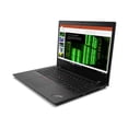 thumbnail image 3 of Lenovo ThinkPad L14 Gen2 20X100GEUS 14" Notebook - Full HD - 1920 x 1080 - Intel Core i7 11th Gen i7-1165G7 Quad-core (4 Core) 2.80 GHz - 16 GB RAM - 512 GB SSD - Black - Windows 10 Pro - In-plan, 3 of 15