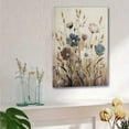 thumbnail image 2 of 2D Flat, One Piece of Canvas Art Featuring a Wooden Frame, Depicting a Wildflower . This Print Showcases Floral Designs Suitable for a Country Cottage Aesthetic, 2 of 8