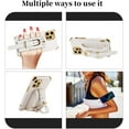 thumbnail image 3 of Unique Personality Crocodile Pattern TPU Phone case With Versatile Wristband Bracket For iPhone 14 13 12 11 8 7 6 S X XS XR Plus Pro Max Mini Edge Reinforced Shockproof Back Cover(Yellow,For X/XS), 3 of 8