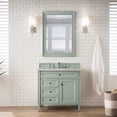 thumbnail image 4 of James Martin Vanities 650-V36-BKO-3VSL Brittany 36" Single Basin Poplar Wood Vanity Set -, 4 of 7