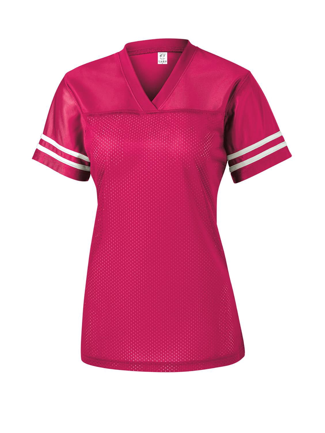 Gravity Threads Chemise Réplique pour Femmes - Framboise Rose/blanc - Moyen