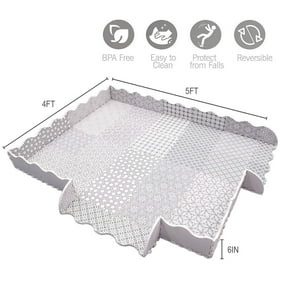 Large Baby Play Mat 5x7 Soft Thick Foam Floor Mat For
