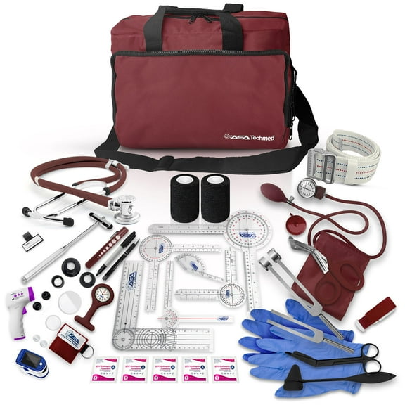 Physical Therapy Home Health Aide Kit with Home Health Call Bag - for Nurses, Home Health Aides, Physical Therapy, Patient Care