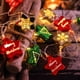 thumbnail image 4 of RKSTN christmas deals 59-inch Christmas String Lights 10 LED Lights, Battery Powered Luminescent Lights String Lights Decorate Christmas Tree Room Indoor And Outdoor, 4 of 7