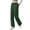 Green# fleece lined leggings, variant on Oksale Straight Leg Yoga Pants for Women Fuzzy Fleece Lined Winter Warm Wide Leg Pants with Pockets High Waisted Soft Cozy Fashion Trousers Green S