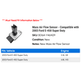thumbnail image 2 of Mass Air Flow Sensor - Compatible with 2003 Ford E-450 Super Duty, 2 of 2
