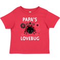 thumbnail image 3 of Inktastic Valentine's Day Papa's Lovebug Boys or Girls Baby T-Shirt, 3 of 5