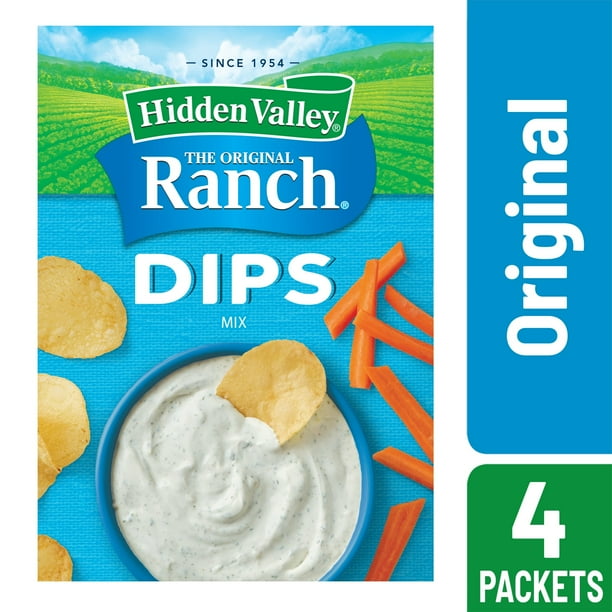 Hidden Valley Original Ranch Dips Mix, Gluten Free, KetoFriendly 4