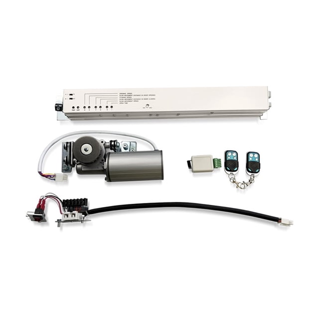 Automatic Sliding Door With Round Motor Control Panel Electric Door Opener Operator Easy To Install Universal ,Long Lasting