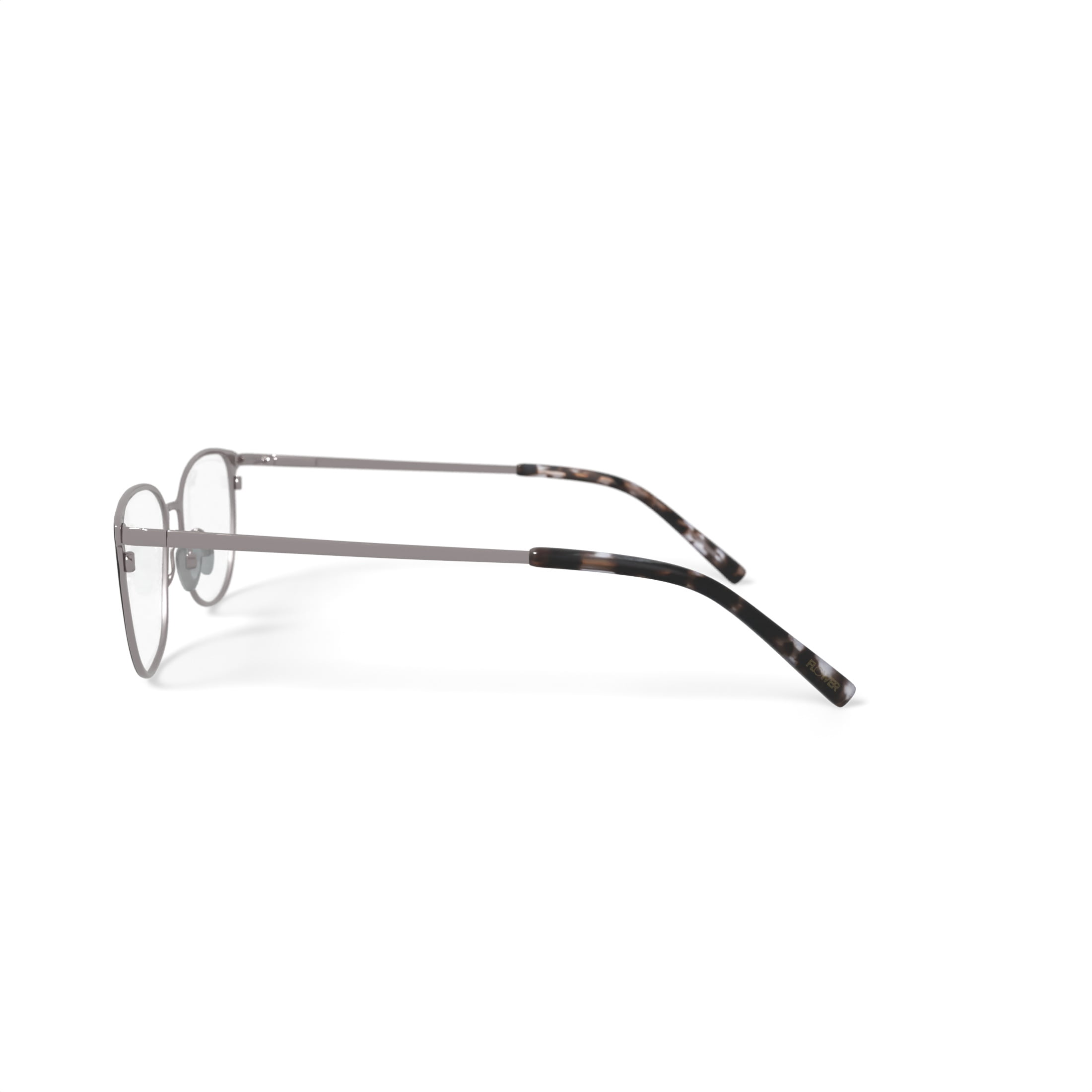 Flower Women's FLR6027 Prescription Eyeglasses with Case, Brown