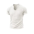 thumbnail image 3 of Mens Polo Shirts Short Sleeve Summer Oversized Fit Button Down Clothing Big and Tall Casual Work Shirts, 3XL, 3 of 7