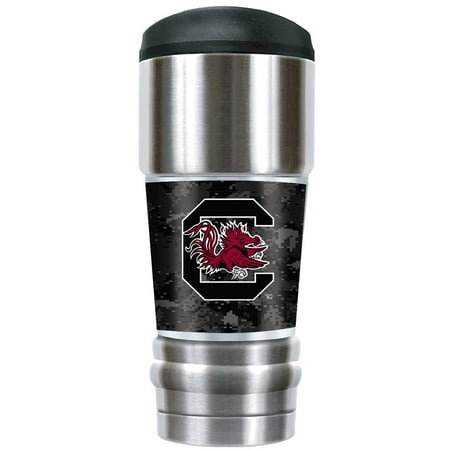 South Carolina Gamecocks Operation Hat Trick 18oz. Vacuum-Insulated Travel Mug - Silver