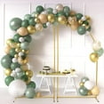 thumbnail image 3 of Double Door Wedding Arch Metal Wedding Arch Wedding Balloon Arch Flower Frame, 3 of 12