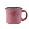 thumbnail image 3 of Mainstays Pink glaze with black dots soup 16OZ Mug, 3 of 5