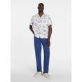 thumbnail image 2 of George Men's Relaxed Fit Linen Blend Camp Shirt with Short Sleeves, Sizes S-5XL, LT-3XLT, 2 of 5
