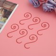 thumbnail image 3 of Ornament Hooks, 60pcs S Hooks Four Colors Metal Hook Creative Hook, For Home Office Red, 3 of 8