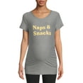 thumbnail image 6 of Time and Tru Women's Maternity Graphic T-Shirt, 6 of 6