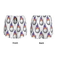thumbnail image 3 of Balery Golf balls Pantalones cortos deportivos para mujer con forro y dos bolsillos, elásticos, para entrenamiento, gimnasio, yoga-Small, 3 of 7