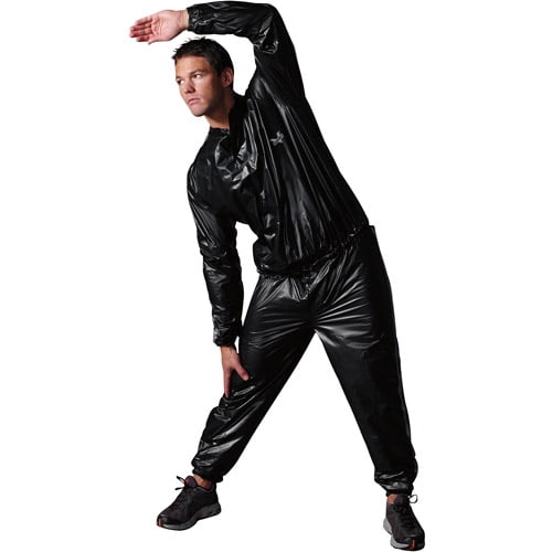 black sauna suit