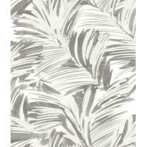 Chesapeake Chaparral Grey Fronds Wallpaper