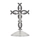 thumbnail image 5 of Figura de cruz de pie, estatua de cruz, adorno de mesa, estatua de crucifijo de Jesús Negro plata, 5 of 9