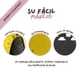 thumbnail image 5 of Piso Tatami 4m² 4pz Artes Marciales Gym Foamy 100x100x2cm Amarillo/Negro, 5 of 5