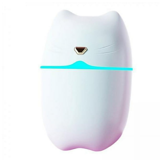 6x260ml Diseño de Oreja de Gato Mini Humidificador Difusor de Aceite Esencial 3 piezas