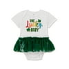 Way to Celebrate Baby Girls St. Patrick's Day Tutu Bodysuit