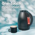 thumbnail image 3 of Chefman Fast-Boil 1.8L Stainless-Steel Kettle – Black, 3 of 7