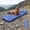 🔥 Blue, variant on Sentmoon Hawaiian Accessories for Women Beach Supplies Step On Inflatable Sleeping Pad Outdoor Proof Sleeping Pad Camping Portable Nap Cushion