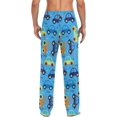 thumbnail image 2 of GZHJMY Cartoon Tractor Pajama Pants for Men, Lounge Pants Lightweight Men Pajama Bottoms with Drawstring Pockets, Christmas New Year Birthday Gifts, Medium, 2 of 6