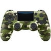 Wireless Controller for PS4/Slim/Pro,with Dual Vibration Game Joystick, Green Camouflage