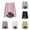001-Pink, variant on Women's Slouchy Purple Linen Blouse Spring Summer Boat Neck Loose Oversized Long Sleeve T-Shirt Fashion Solid Color Breathable Pullover Tops