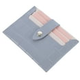 thumbnail image 3 of Weiweiguan 1Pc Leather Cards Holder ID Cards Sleeve Protector Cards Storage Organizer, 3 of 7