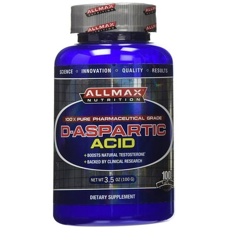 AllMax D-Aspartic Acid, 100g