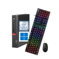 thumbnail image 1 of Lenovo ThinkCentre M920q Tiny Desktop Computer - Intel Core i5-8500T de seis núcleos, 16 GB de RAM, 256 GB SSD, tipo C, teclado y mouse Mini PC- Windows 11 Pro (reacondicionado), 1 of 5