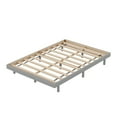 thumbnail image 5 of Modern Floating Platform Bed Frame Full Size Sleek Grey Finish, 5 of 6