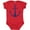 Red, variant on Inktastic Anchor Nautical Boys or Girls Baby Bodysuit