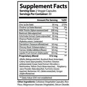 Doctor Recommended Premium Liver Detox Liver Cleanse & Liver Support w/ Milk Thistle, Beet Root, Dandelion. 23 Powerful Herbs by Research Labs