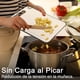 thumbnail image 3 of IN 1 Tabla de Cortar de Titanio, Tabla para Picar de Doble, Acero Inoxidable+PP, Tablas para Picar Cocina, con Ranura de Afil, Fácil de Limpiar, 14×10 In, 3 of 3